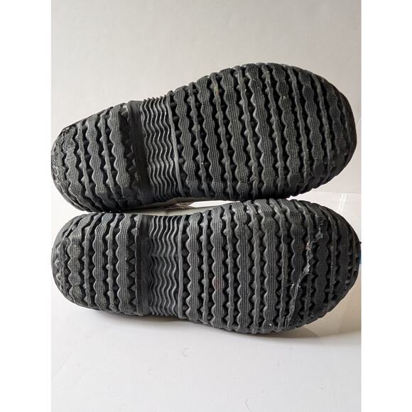 BOGS‎ K Grasp Waterproof Rain Snow Boots Stripes Gray Stripes Youth 6 - Picture 8 of 9